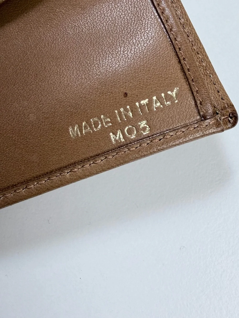 Celine Signature Tri-Fold Wallet with COA